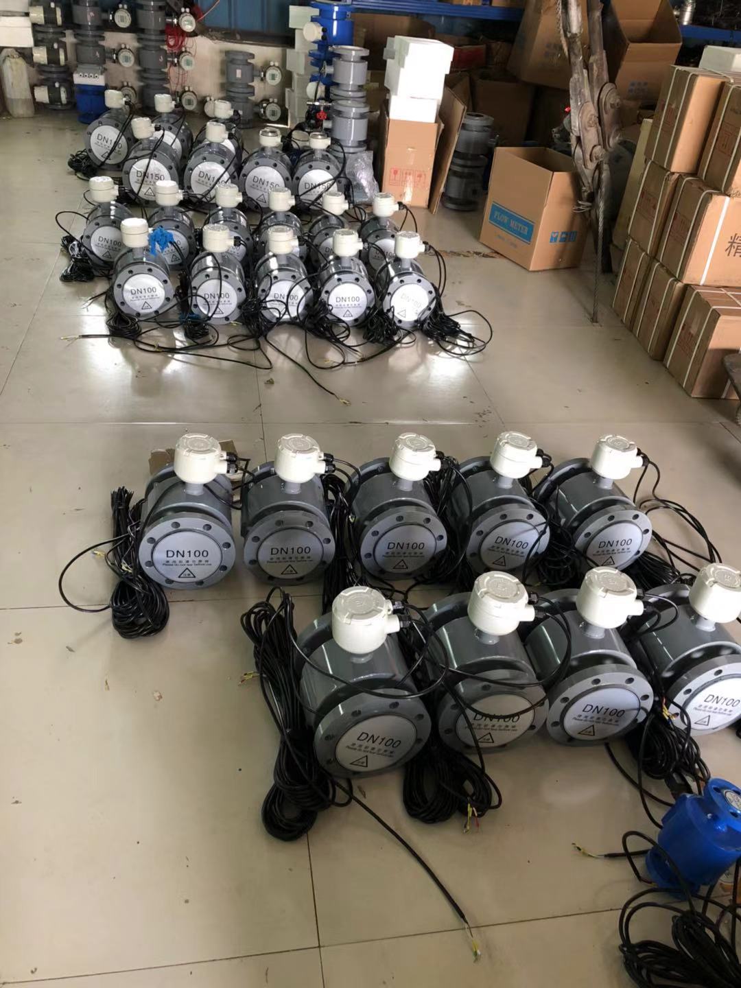 分體式電磁流量計，介質(zhì)：空調(diào)水